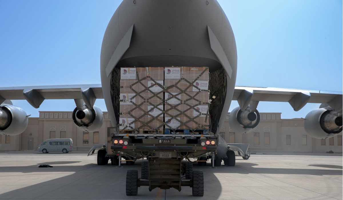 Qatari Airplane Carrying Foodstuff Arrives in Sudan, Evacuation of New Group